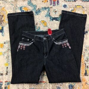 Y2K Christina bedazzled rhinestone jeans